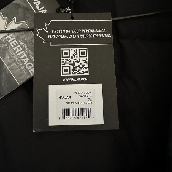 NWT PAJAR Samson Fox Fur-Trimmed Hooded Down Parka MEN XL - Picture 8 of 9